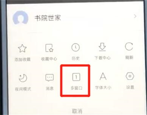 百度极速版苹果版开启多窗口2