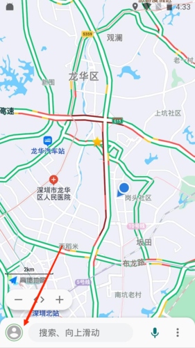 白马地图怎么删除收藏1
