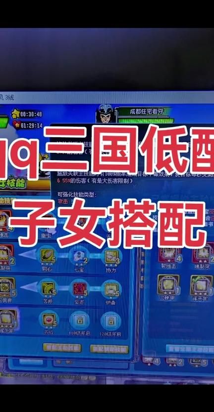 qq三国一个角色能带几个子女!w300