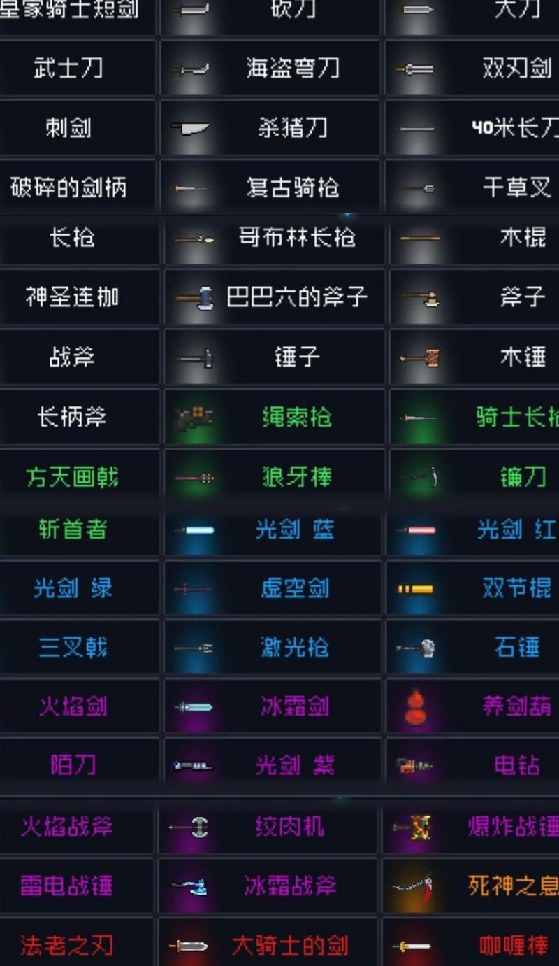 元气骑士什么武器最好用