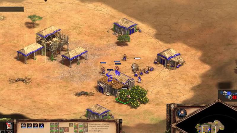 帝国时代2怎么拆除己方建筑