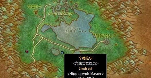 魔兽世界小号怎么去月光林地!w300