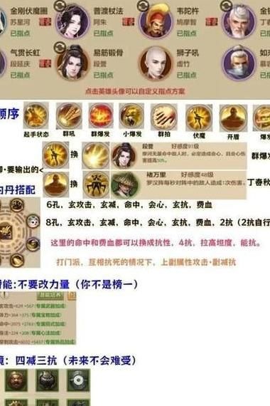 天龙八部什么职业伤害最高!w300