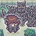 像素砖块怪物破碎RPG​​​​​​​